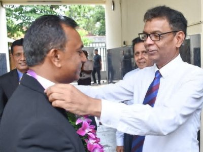 OBU President Welcoming Dr Thomas Benjamin Jeganathan, New Principal of Carey College